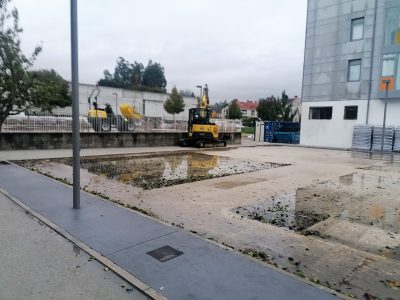 FOTO ACTUAL DE LOS TRABAJOS