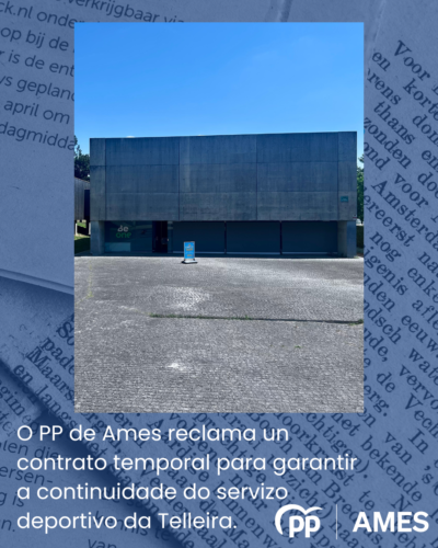 O PP de Ames reclama un contrato temporal para garantir a continuidade do servizo deportivo da Telleira.