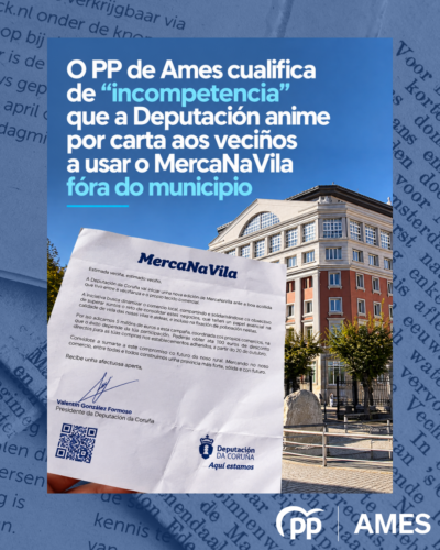 El PP critica la campaña MercaNaVila